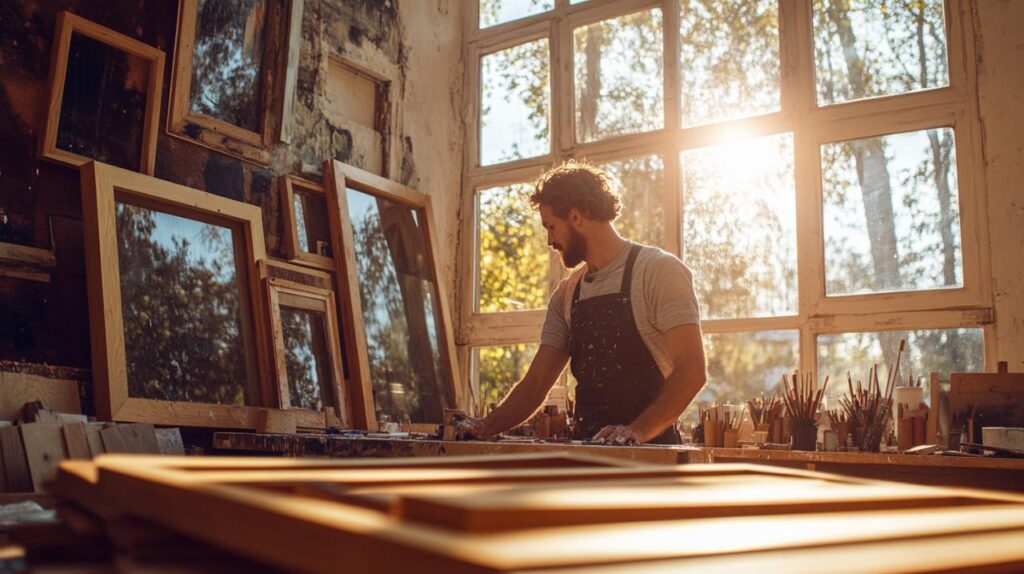 Ravivez la peinture de vos menuiseries plutôt que de les changer : un geste économique